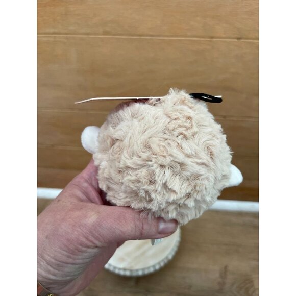 NWT Petlou EZ Squeakers 4" EZ Squeaky Lamb Plush Toy For Pets - Picture 2 of 4